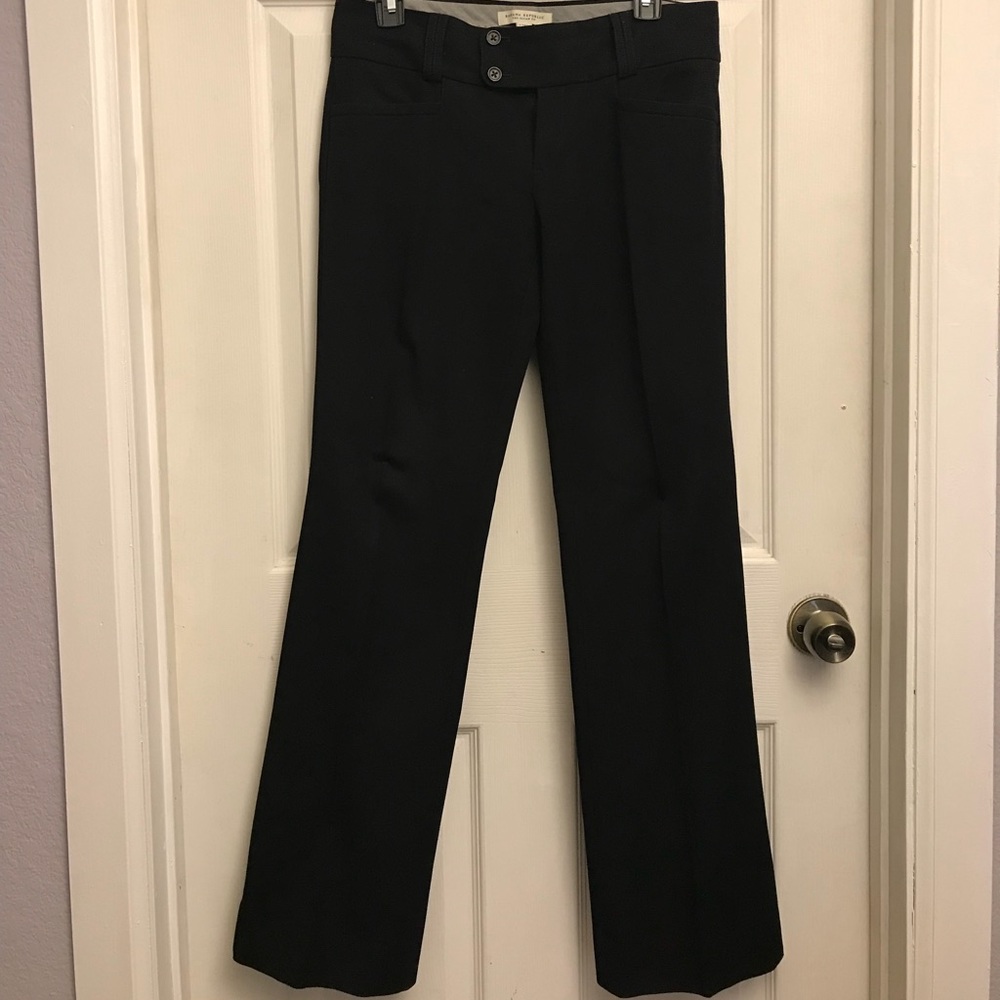 Banana Republic The Sloan Fit Size 4 Black